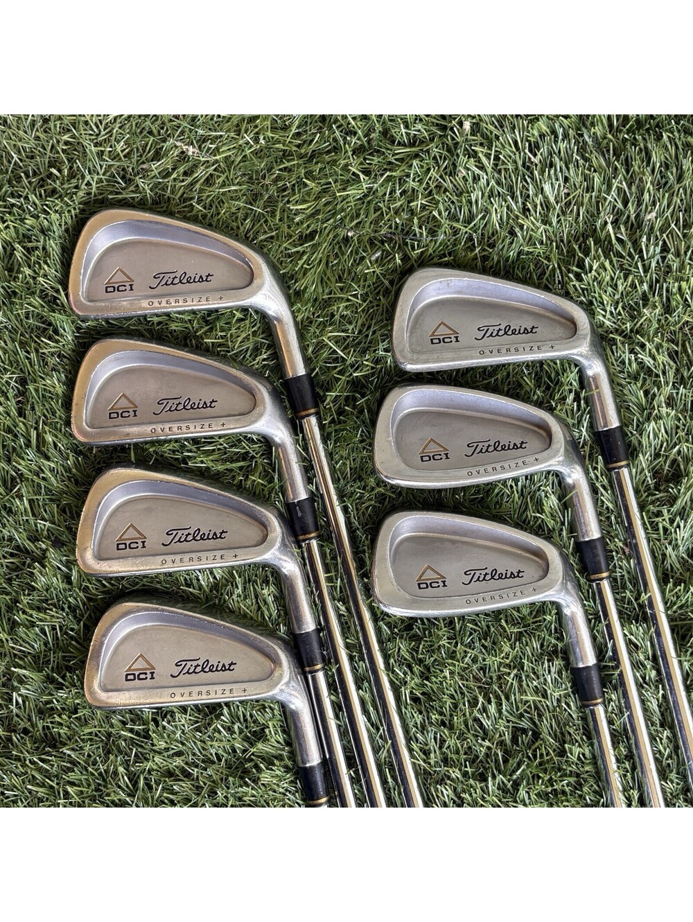 Titleist DCI Oversize+ Iron Set 3-9 (7 Clubs) Regular Flex Steel Shafts